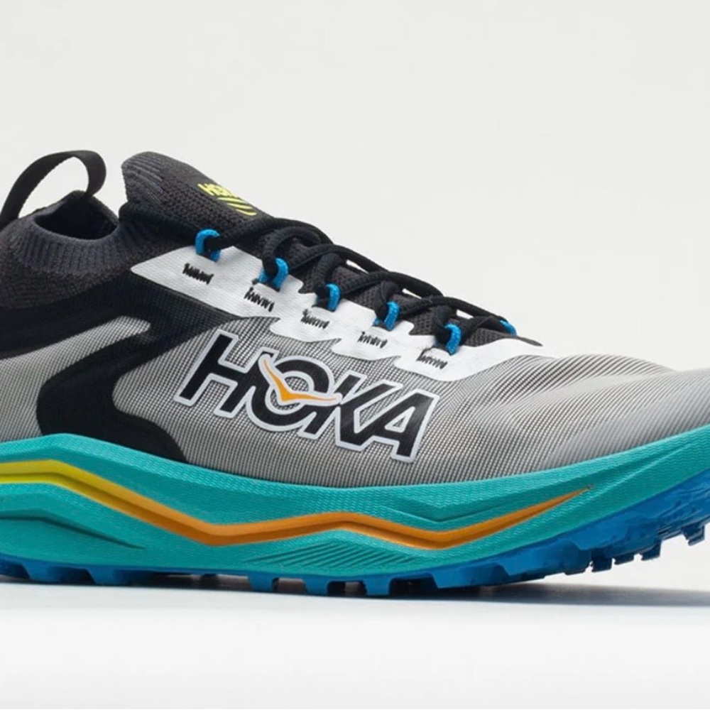 Ina Black and Yellow Zinal 2 Shoes